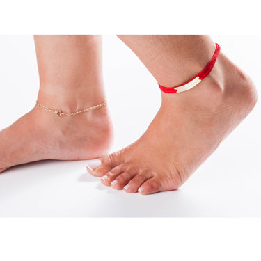 Cord Wrap Anklet