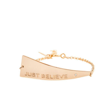Long Triangle Bracelet - Just Believe Jewelry