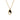 Oval Silvia Necklace -Black & White -Unisex -Gold 14K Necklaces Just Believe Jewelry