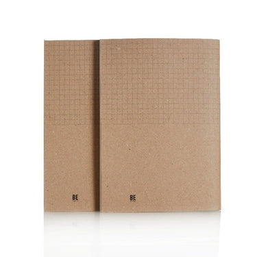 Refill Notebook - Grid Notebooks & Notepads Be paper