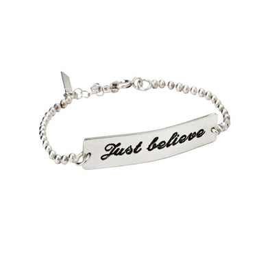 Silver Gourmet Bracelet - Unisex Bracelets Just Believe Jewelry