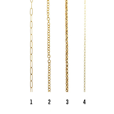 Yellow Goldfilled chain for permanent