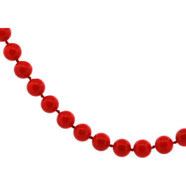 Red Coral gemstone - Necklace