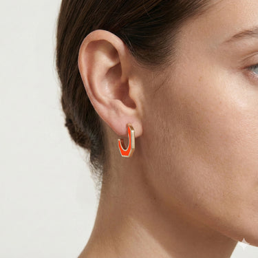 Color Crush - MINI - ORANGE | EARRING