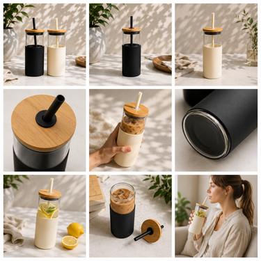Glass Wellness Tumbler 450ml