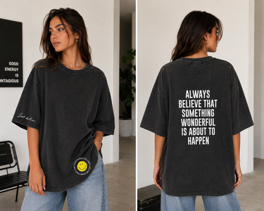 WELLNESS - ALWAYS BELIEVE - Oversized T-Shirt
