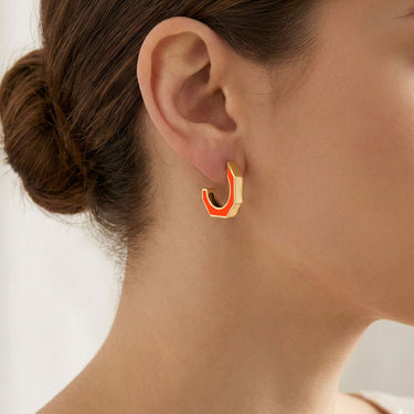 Color Crush - CLASSIC - ORANGE | EARRING