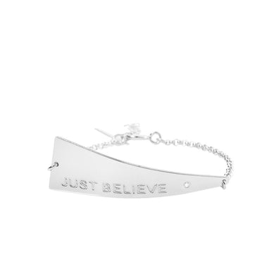 Long Triangle Bracelet - Just Believe Jewelry