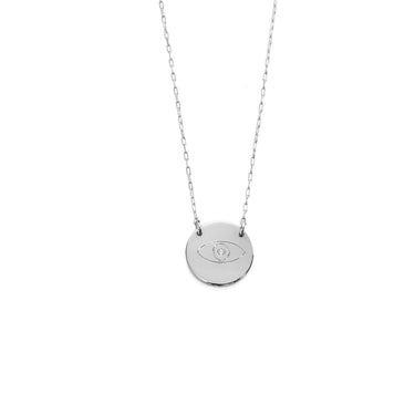 Coin Eye Necklace Necklaces Just Believe Jewelry