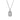 Envelope Silvia Necklace - Silver -Unisex Necklaces Just Believe Jewelry