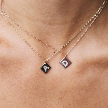 Initial Necklace- Goldfilled Necklaces Just Believe Jewelry