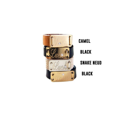 Leather Ring Rings Just Believe Jewelry