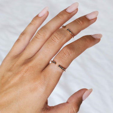 Ring with stone - Goldfilled Rings Just Believe Jewelry