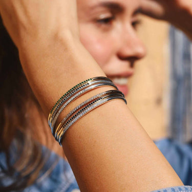 Shine on Bracelet - Black Zirkons Bracelets Just Believe Jewelry