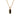 Silvia classic Necklace -Black -Unisex -Gold 14K Necklaces Just Believe Jewelry