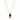 Silvia classic Necklace -Black & White -Unisex -Gold 14K Necklaces Just Believe Jewelry