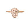 Skull Ring - Gold14K with Diamond Rings Just Believe Jewelry