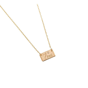 Small Square Necklace Necklaces Just Believe Jewelry