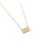 Small Square Necklace Necklaces Just Believe Jewelry