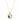 Sol Silvia Necklace - Black & White - Unisex -Gold 14K Necklaces Just Believe Jewelry
