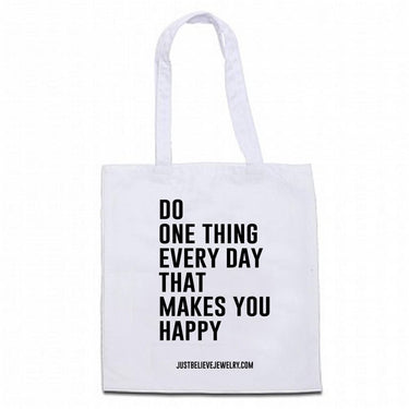 Tote bag - White - Just believe life style Just Believe Jewelry