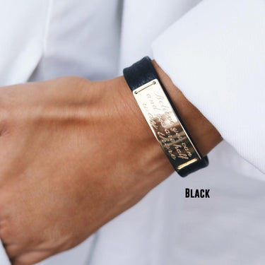 XL CLASSIC LEATHER BRACELET Bracelets Just Believe Jewelry